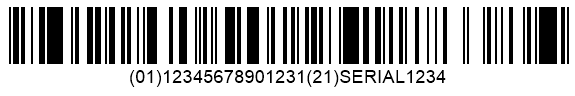 DataBar Expanded Barcode
