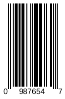 UPC-E Barcode