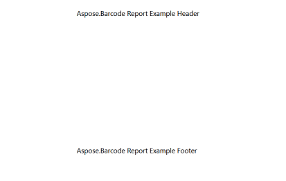Report with Barcode Visual Component With Error Preview in SQL Server Reporting Services Image