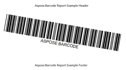Report with BarcodeGenerator Visual Component Fixed Preview in SQL Server Reporting Services Image