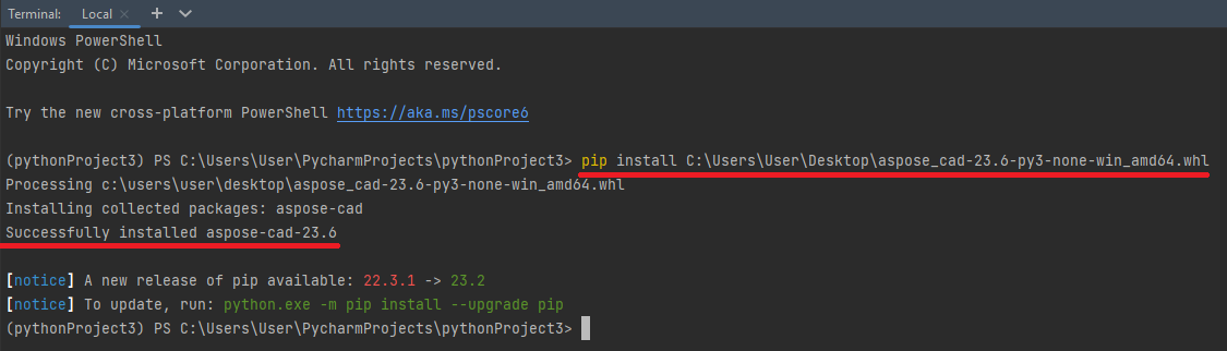 install-whl-file