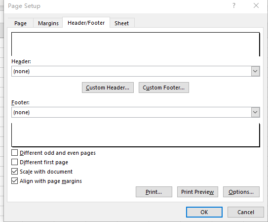 Configuración de diferentes encabezados y pies de página