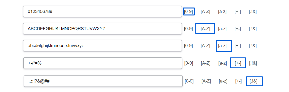 Options de sous-ensemble de l’application