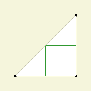 Poligono del triangolo rettangolo