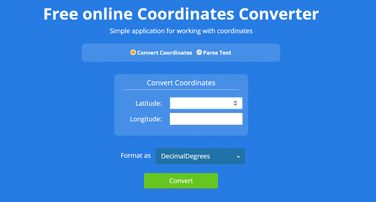 DMS naar {Extension2} Converter App