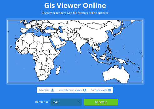 SHAPEFILE naar JPEG Converter App