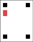 Below the top-left square reference point marker