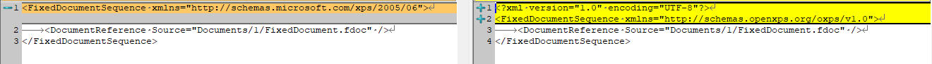 OXPS fdseq diff