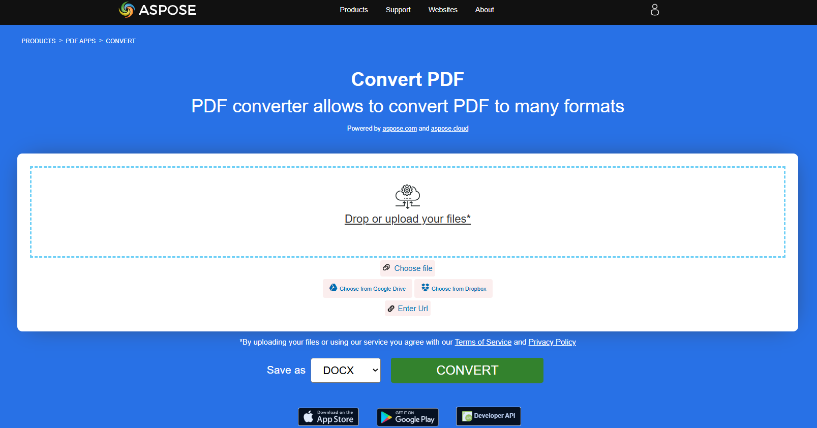 Aspose.PDF Convertion PDF vers PPTX avec l&rsquo;application gratuite