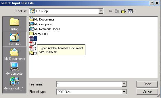 Concatenate PDF Files