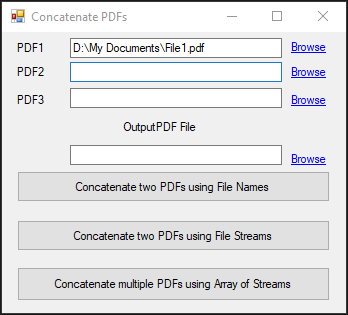 Choose the PDF file