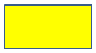 The shape with solid color fill