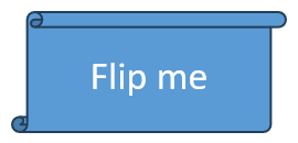 The shape to be flipped