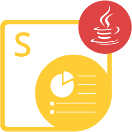 شعار منتج Aspose.Slides لـ Python عبر Java