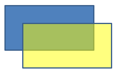 The transparent shape