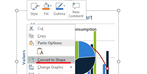 Menú Popup de PowerPoint