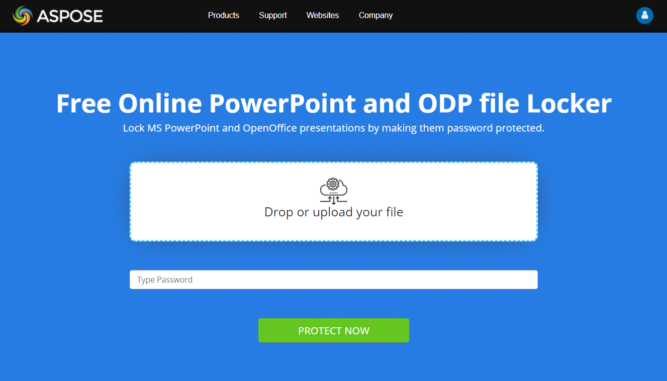 Password protect PowerPoint presentations