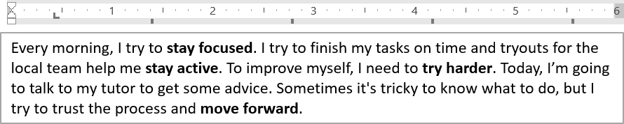 تب‌های پاراگراف