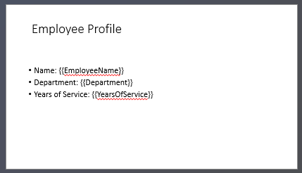 Esempio di modello PowerPoint