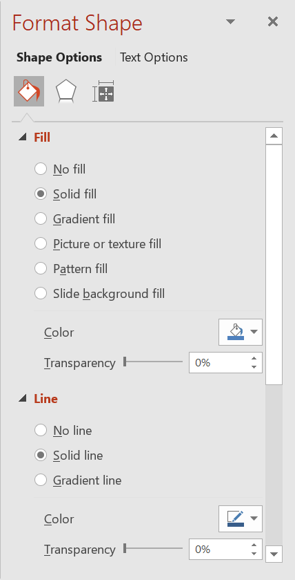 Formato forma PowerPoint