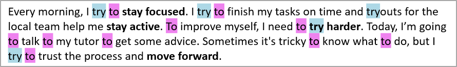 ハイライトされたテキスト