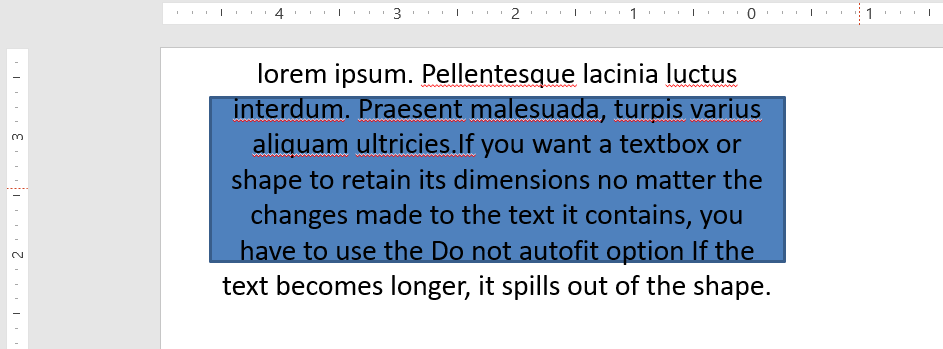 PowerPoint の自動フィット無効設定