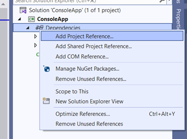 add-project-reference-visual-studio