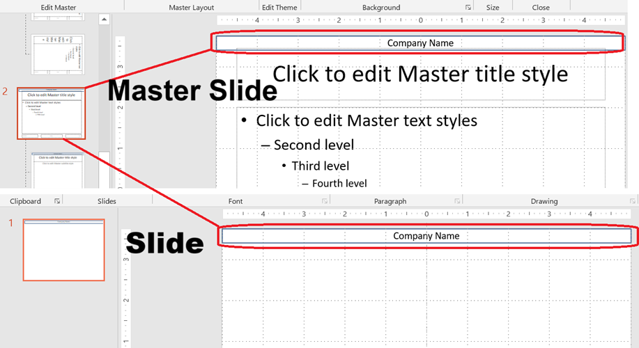 Master Inheritance Example