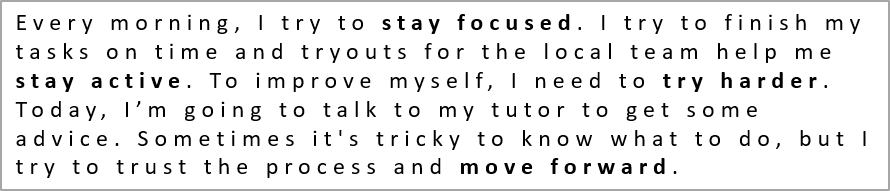 O espaçamento de caracteres no parágrafo
