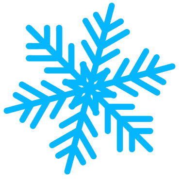 Text “snowflake.svg file rendered to PNG”