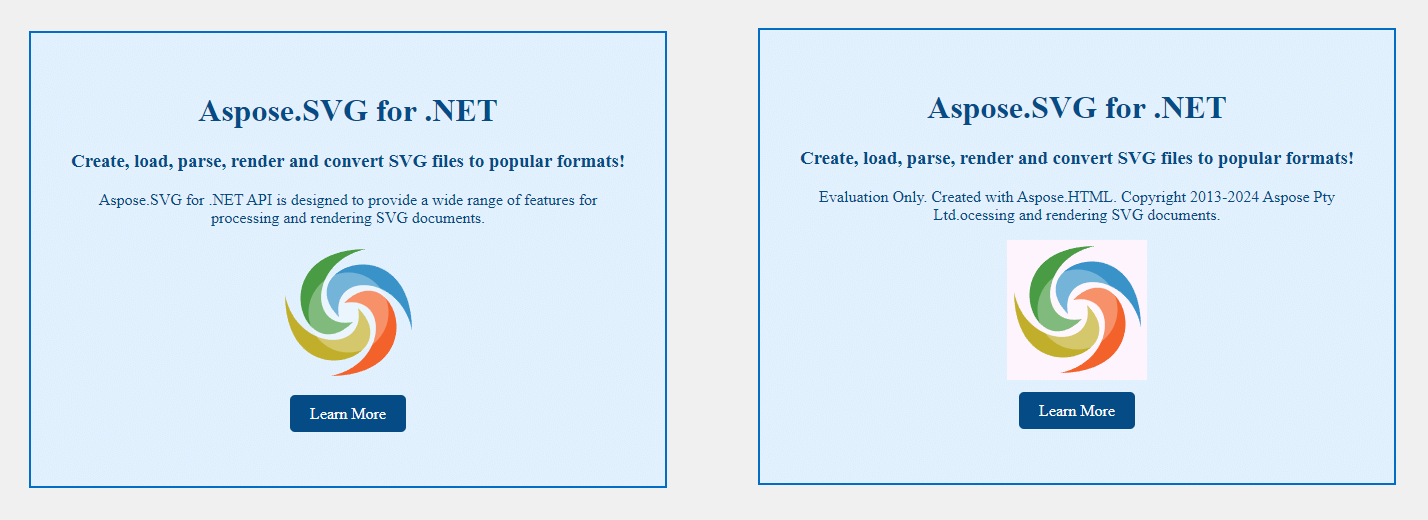 Texte “Page HTML originale et le même fichier avec la couleur d’arrière-plan ajoutée pour l’image SVG”