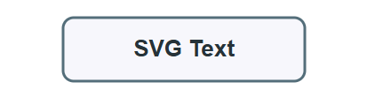 Centered SVG Text label inside a rounded rectangle created with Aspose.SVG for Python