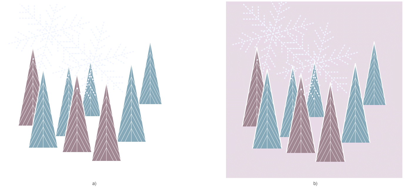 Text “The original winter.svg image and the converted to PNG the winter.png image with a new background color”