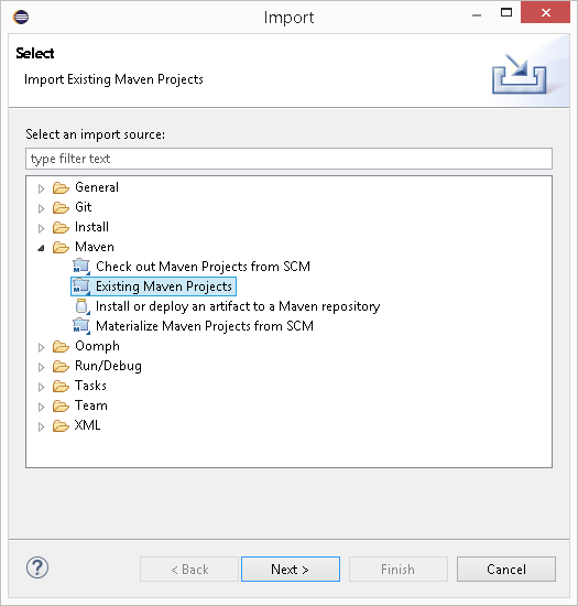 запустити Aspose.Tasks для прикладів Java в Eclipse