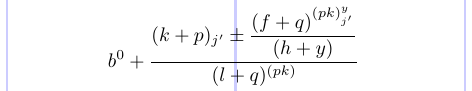 Estilos matemáticos explícitamente cambiados