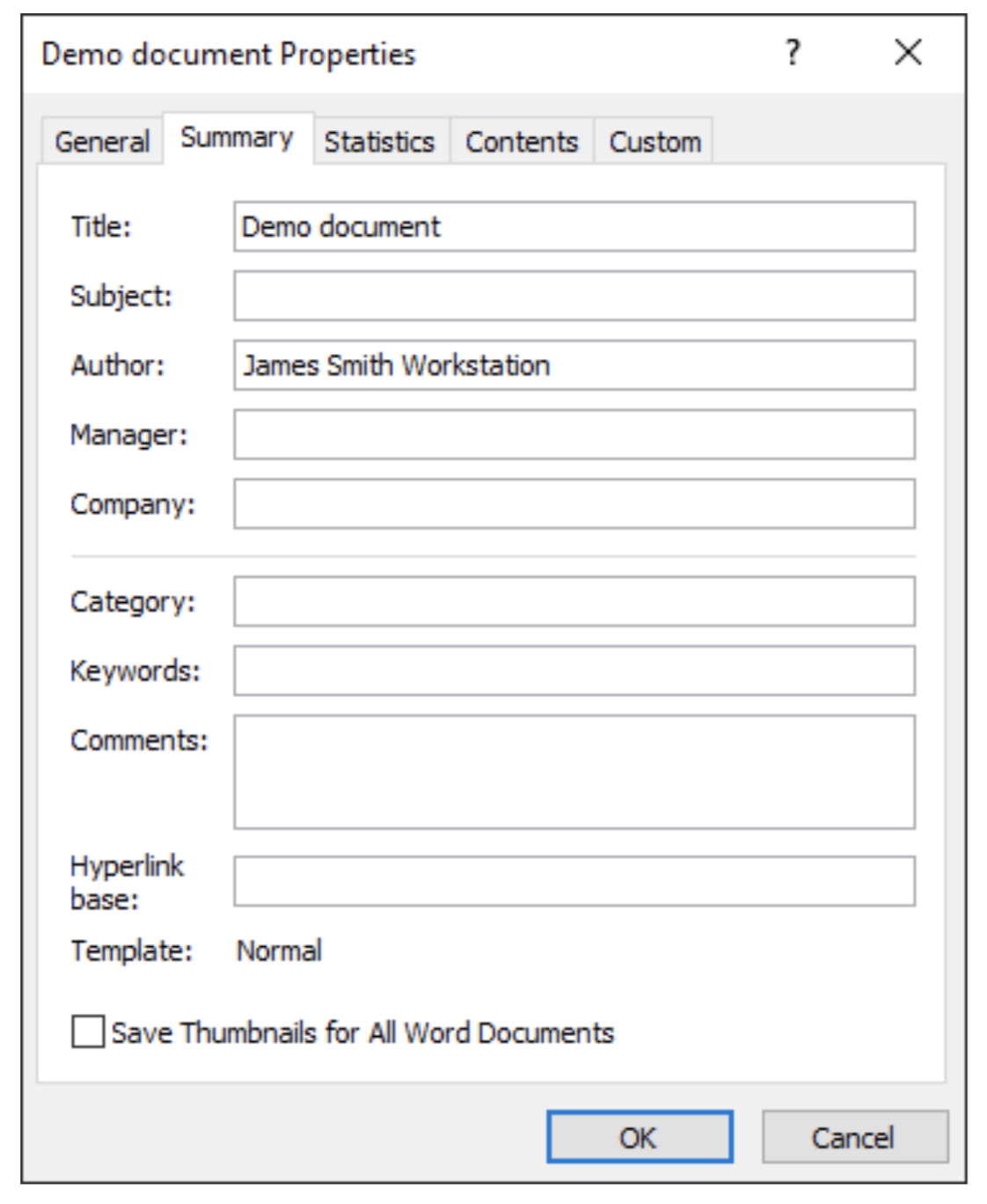 Work With Document Properties Aspose Words For Python Via Net